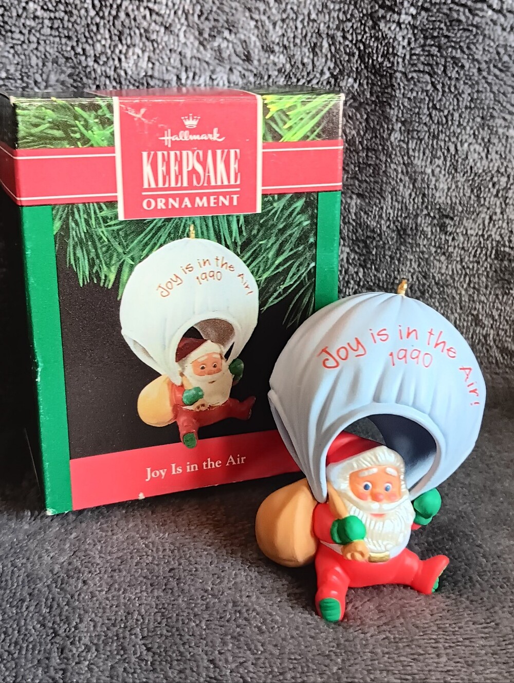 1990, The Good Ole Days Of Christmas Past, 90s Nostalgic Holiday Santa Ornament